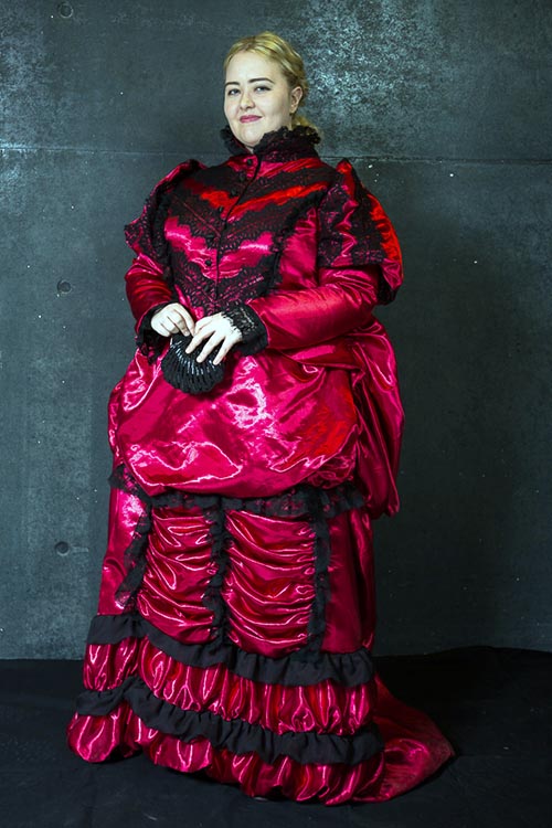 Stunning Dress from Phantom of the Opera Costume Hire Carlotta Giudicelli Victorian Costume